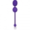 Deux balles de kegel rechargeables - violet