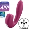 Vibromasseur insérable sunray Satisfyer avec impulsion d'air