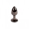 PLUG ANAL GUNMETAL PETIT TAILLE 7 CM nº5