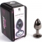 PLUG ANAL GUNMETAL PETIT TAILLE 7 CM nº9