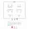 3 PIECES SET 810-SEG-1 WHITE S/M nº6