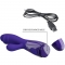 VIBRATEUR SNAPPY YOUTH & STIMULATEUR DE POINT G VIOLET n