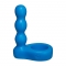 Le double dip 2 plug / gode bleu