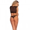 TIMOSAN LC 90631 SOUTIEN-GORGE + CULOTTE NOIR L/XL nº1