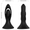 VIBRATEUR & PLUG ANAL SILICONE NOIR nº3