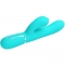 VIBRATEUR MULTIFONCTION G-SPOT VERT AQUA