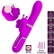 VIBRATEUR MULTIFONCTION LAPIN 4 EN 1 PAPILLON FUCHSIA nº9