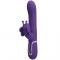 VIBRATEUR MULTIFONCTION LAPIN 4 EN 1 PAPILLON VIOLET