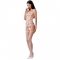 BODYSTOCKING  WOMAN BS067 - BLANC TAILLE UNIQUE