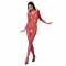 WOMAN BS077 BODYSTOCING TAILLE UNIQUE ROUGE