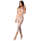 BODYSTOCKING  WOMAN BS081 - BLANC TAILLE UNIQUE