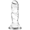 XRAY CLEAR DILDO TRANSPARENTE 12CM X 2.6CM nº1