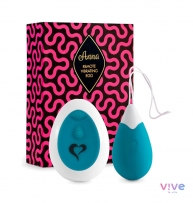 Feelztoys - oeuf vibrant anna télécommandé - turquoise