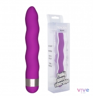 Vibromasseur funky vagues violettes