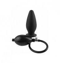 Plug anal en silicone gonflable