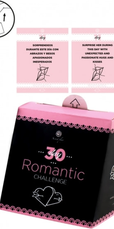 30 DAY ROMANTIC CHALLENGE Prends une carte chaque jour et relève le défi romantique