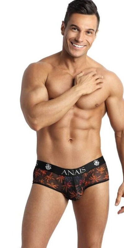 ANAIS MEN  REVEAL Ensemble de lingerie noir et coloré chill