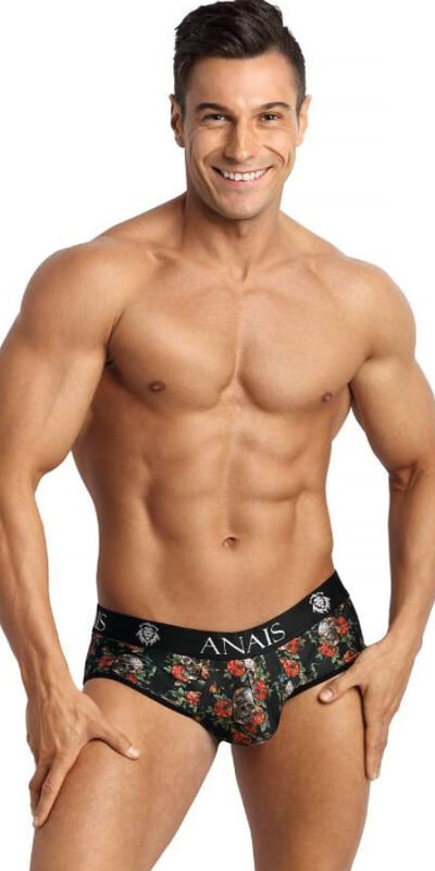 ANÁIS MEN BOOST Description de la lingerie avec des roses imprimées