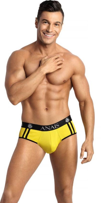 ANAIS MEN SENSATION Lingerie tokio: vêtement sexy en jaune.