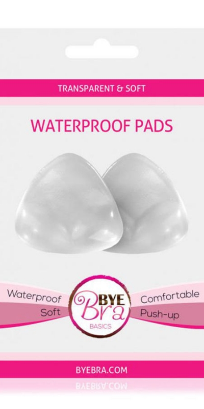 BYE BRA WATERPROOF PADS Coussinets transparents pour mettre en valeur la poitrine féminine.