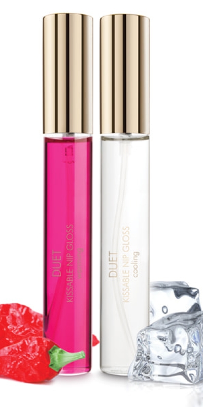 NIP GLOSS EFECTO FRÍO Y CALOR Stimulez vos mamelons avec ce duo pailleté