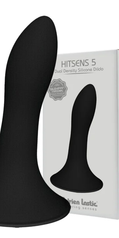 HITSENS 5 Gode en silicone à double densité parfait pour le jeu anal