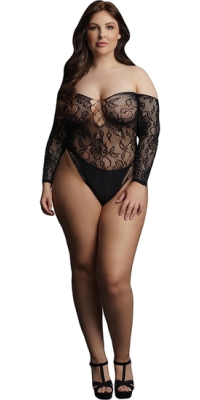 WONDER RHINESTONE PLUS Le desir wonder body avec strass - noir