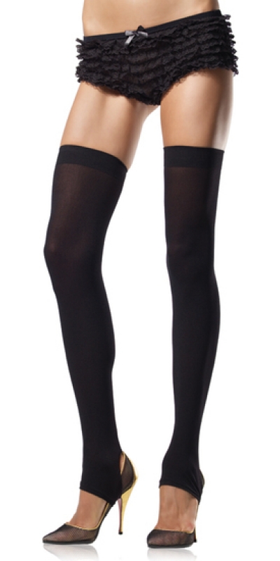 LEG AVENUE  OPAQUE Collants opaques noirs fantastiques sans bout