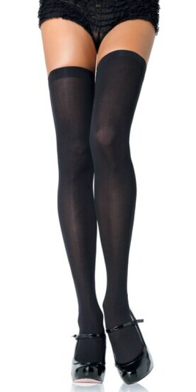 LEG AVENUE WONDERFUL Leg avenue collant opaque en nylon noir