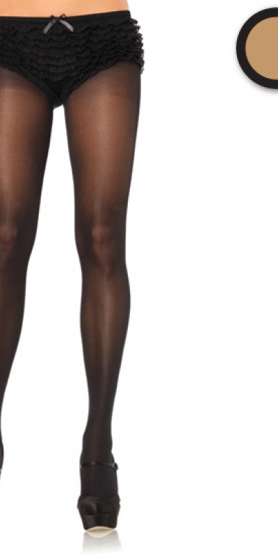 LEG AVENUE HOSIERY Leg avenue beig taille haute plus culotte