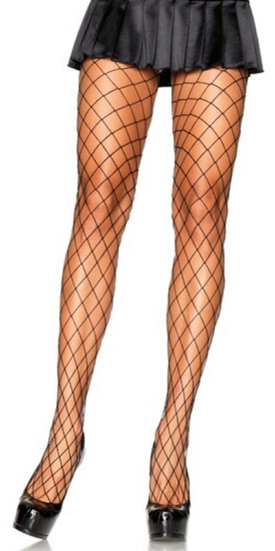 LEG AVENUE GARTER Leg avenue culotte en filet diamant