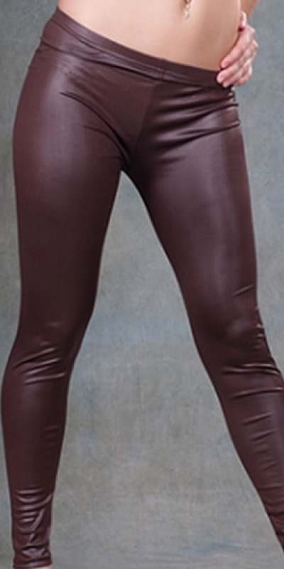 LEGGINS Brun basique