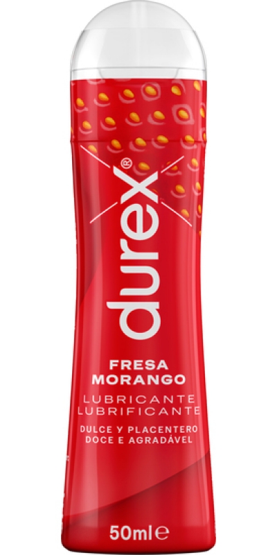 DUREX PLAY FRESA Lubrifiant avec un parfum et une saveur de fraise