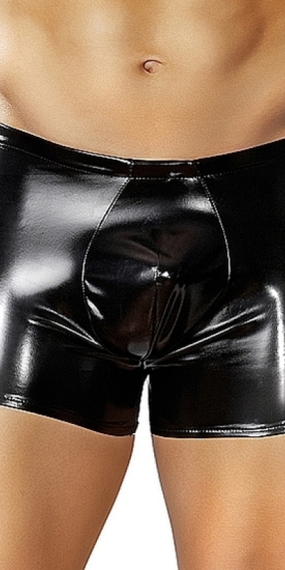 MALE POWER  SHINY Male power boxer effet latex noir