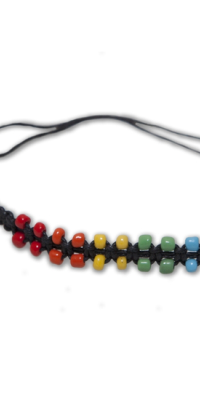 PULSERA BOLITAS PEQUEÑA LGTB Bracelet coloré qui célèbre la fierté et la diversité