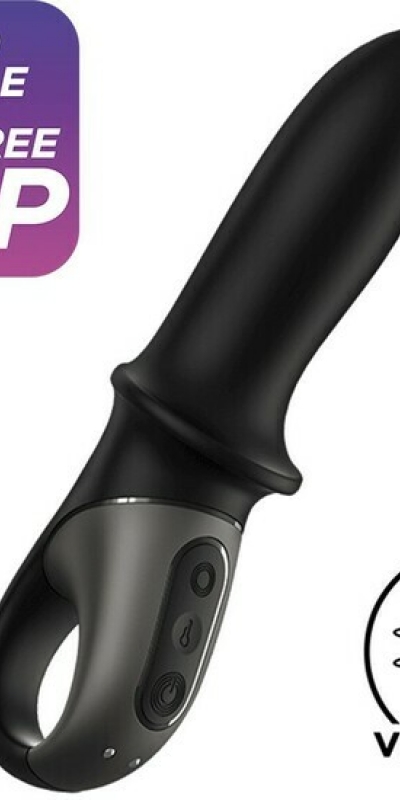 SATISFYER HOT PASSION Stimulateur anal hot passion avec application et fonction de chaleur usb