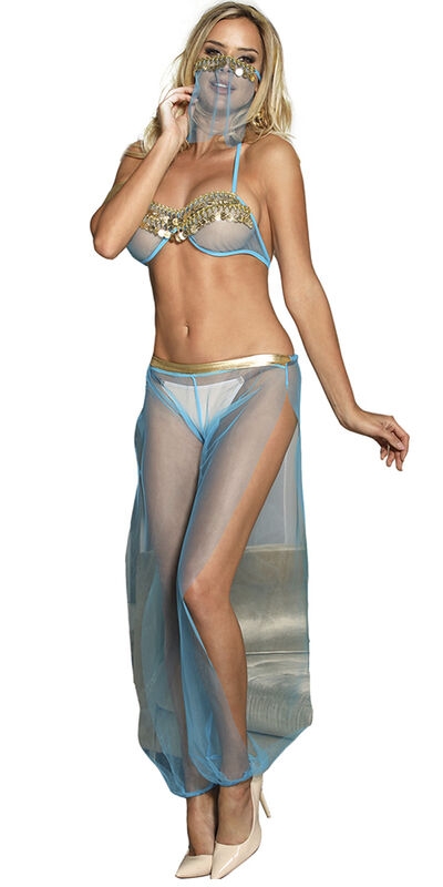 SET DE LENCERIA INDIA STYLE AZ Lingerie blue india style: élégante, confortable et sensuelle