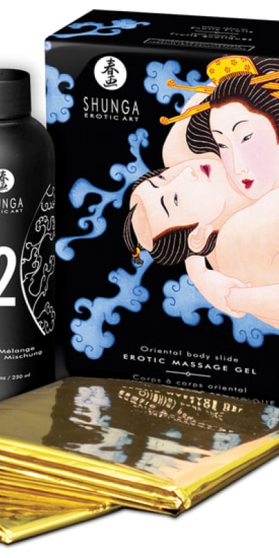 SHUNGA EROTIC MASSAGE Gelée de massage érotique oriental aux fruits exotiques