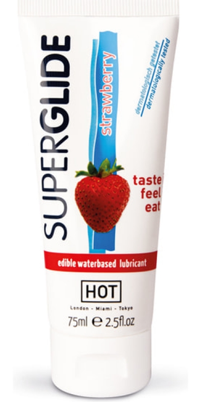 SUPERGLIDE SABORES Lubrifiant comestible saveur fraise