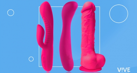 Diferentes tipos de estimulantes ou dildos