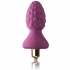 Vibromasseur anal gonflable avec textures et vibrations