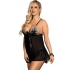 Lingerie sublime, babydoll sensuel, broderies florales