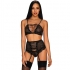 Ensemble de lingerie noire basitta extraordinaire