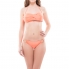 Bikini orange audacieux avec support ajustable.