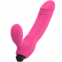 Dildo avec vibration et courbes pour une double stimulation