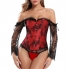 Vignoble corset rouge