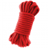 Corde rouge en coton pour jeux sexuels