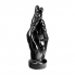 Plug anal hello couleur noir 23,7 cm