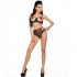 Lingerie black diamond, ensemble jade de me-seduce