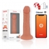 Vibromasseur en silicone avec contrôle via une application